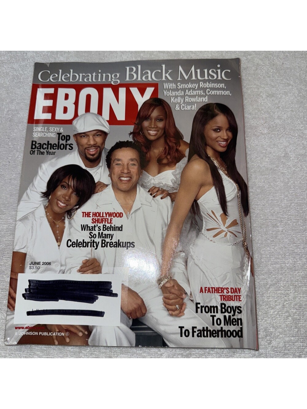 Ebony Magazine Celebrating Black Music June 2006 A1